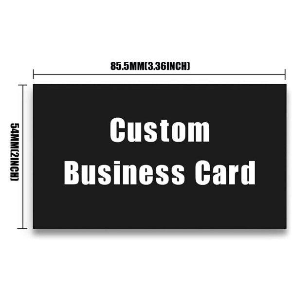size of nfc business card size