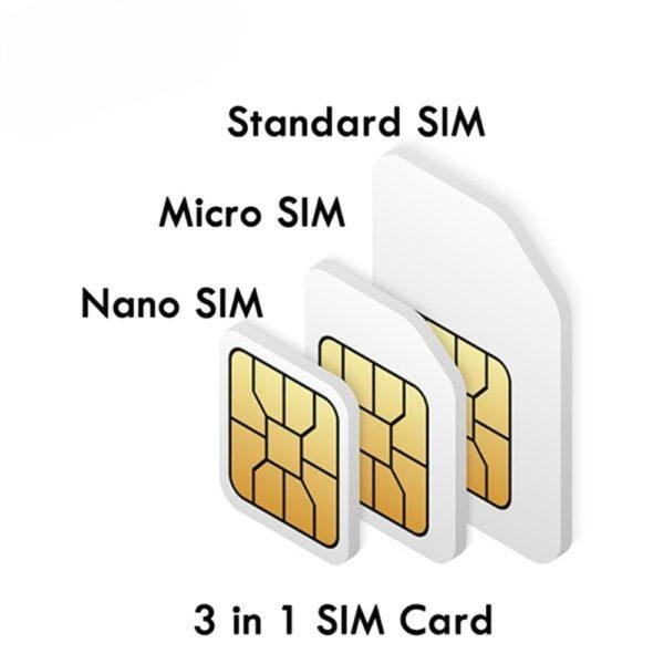 sim card nano card micro sim 3 in 1 sim card