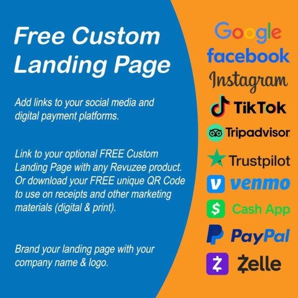 nfc-review-card-type-google faceboook instagram tiktok tripadvisor trustpilot venmo cash app paypal zelle