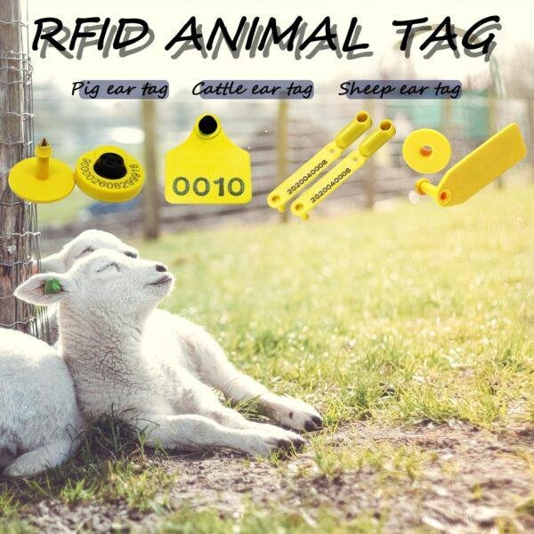 rfid ear tags for cattle cow deer swine horse