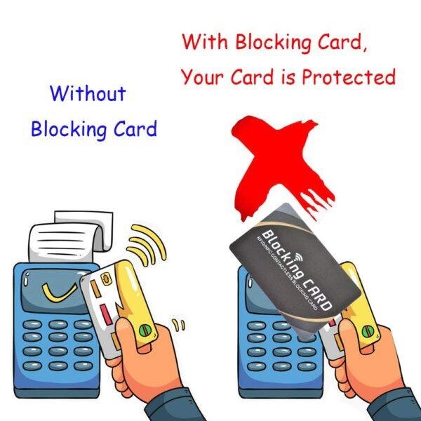 rfid blocking card for credit card