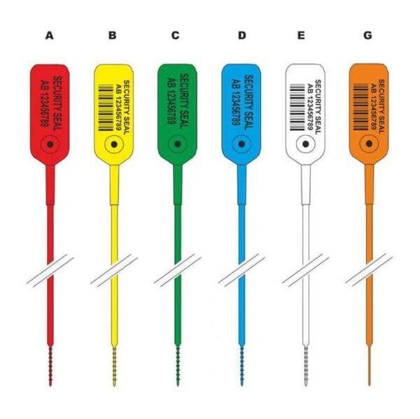 UHF Label RFID Plastic Zip Ties Seals 860-960mhz color